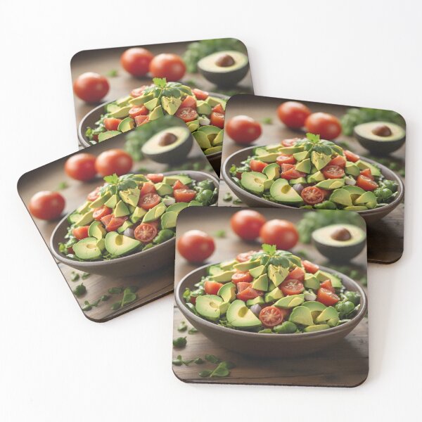 Item preview, Fresh Garden Delight: Vibrant Salad with Tomatoes and Avocado designed and sold by Cool Graphixs.