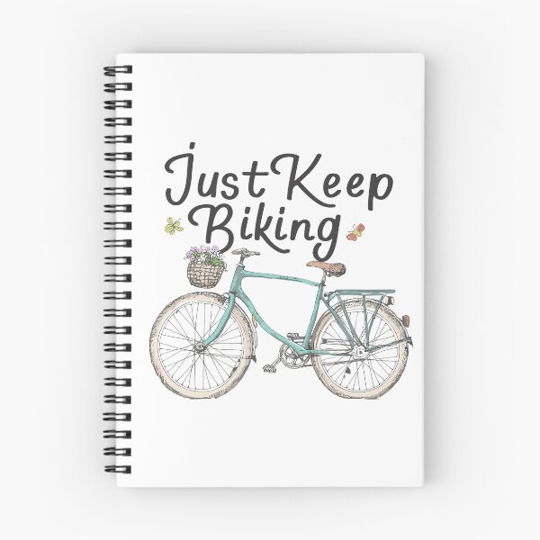 Item preview, Just Keep Biking Bicycle 4 designed and sold by Psycho-Crazy.