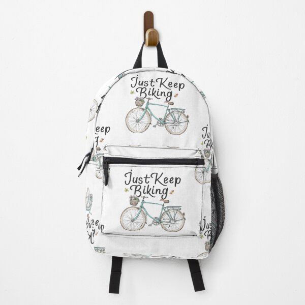 Item preview, Just Keep Biking Bicycle 4 designed and sold by Psycho-Crazy.