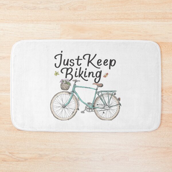 Item preview, Just Keep Biking Bicycle 4 designed and sold by Psycho-Crazy.