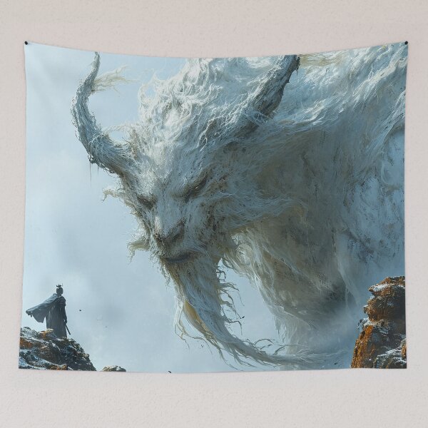 Item preview, Horned Baihu designed and sold by OccultDreams.