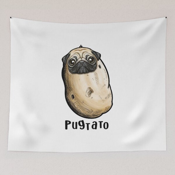 Item preview, Pugtato designed and sold by Angry Swan Designs.