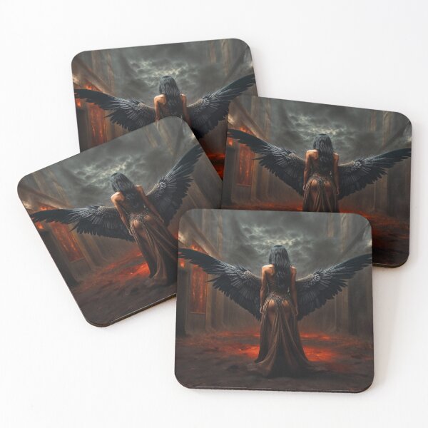 Item preview, Elegant gorgeous Raven woman designed and sold by Fantasymachine.