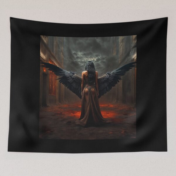 Item preview, Elegant gorgeous Raven woman designed and sold by Fantasymachine.