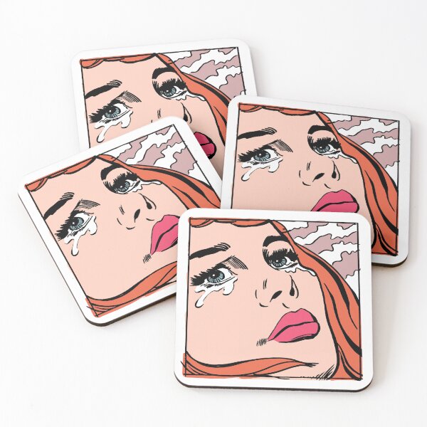 Item preview, Pop Art Girl - Tina - Cutlooseart Illustration By Peter Taylor Ward designed and sold by cutlooseart.