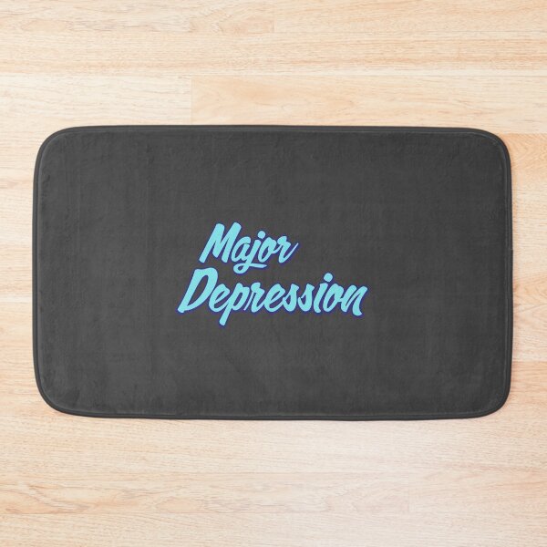 Artikelvorschau, Schwere Depression (blaugrün) entworfen und verkauft von slash-graphics.