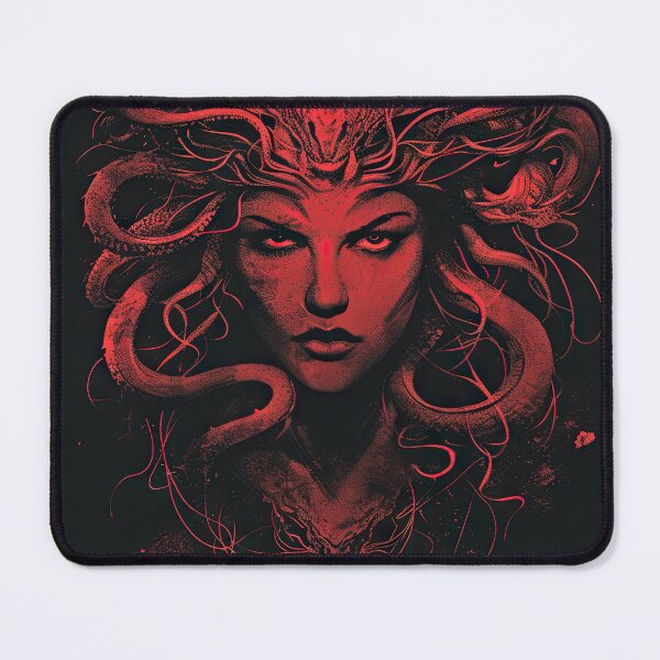 Item preview, Red Stheno Illustration (Variation) designed and sold by OccultDreams.