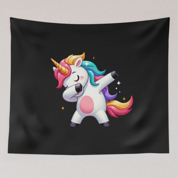 Item preview, Dabbing Unicorn Shirt Hip Hop Dab Pose  designed and sold by CountryVanilla.