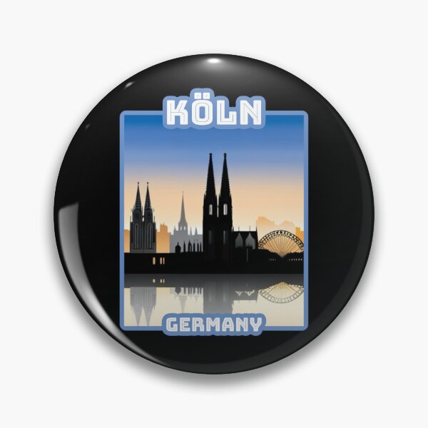 Item preview, Architectural skyline landscape of Köln, Germany. Beautiful travel design. designed and sold by Unitepeople.