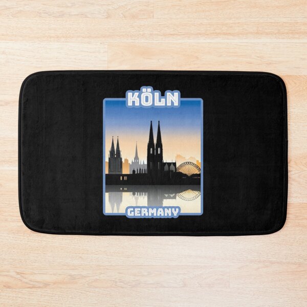 Item preview, Architectural skyline landscape of Köln, Germany. Beautiful travel design. designed and sold by Unitepeople.