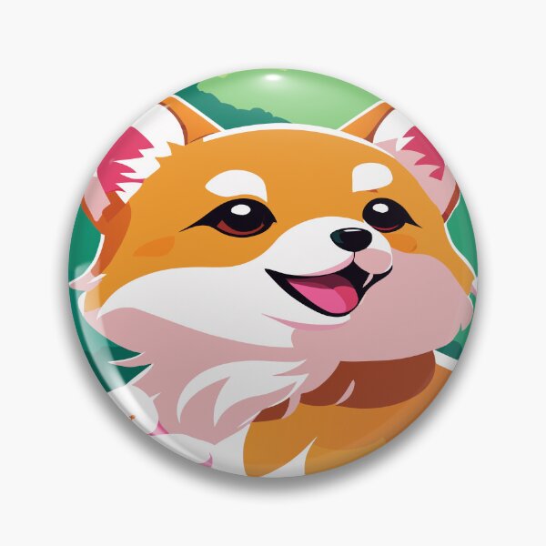 Item preview, Adorable Corgi Delight: A Blossoming Spring Fantasy designed and sold by CutesyKoala.