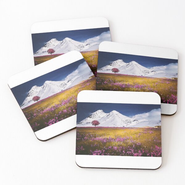 Item preview, white mountains landscape designed and sold by Domiska.