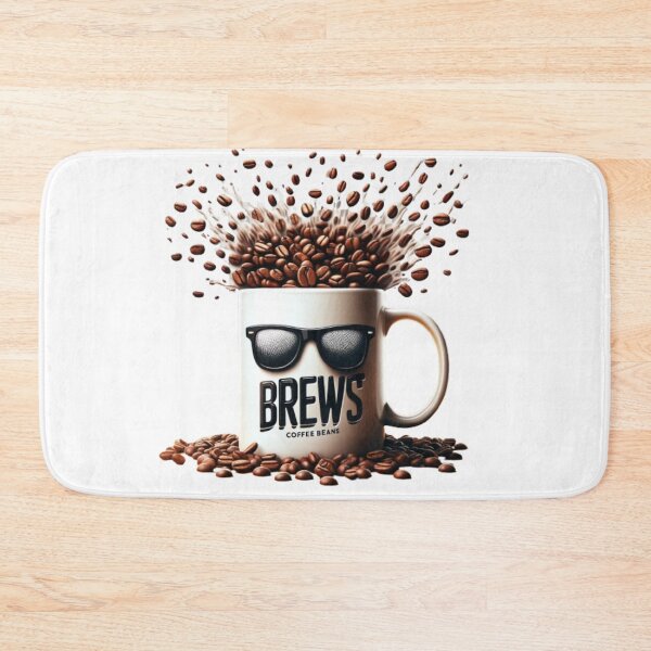Item preview, Cool Beans Brew: The Daily Grind's Delight designed and sold by CleytonImgs.