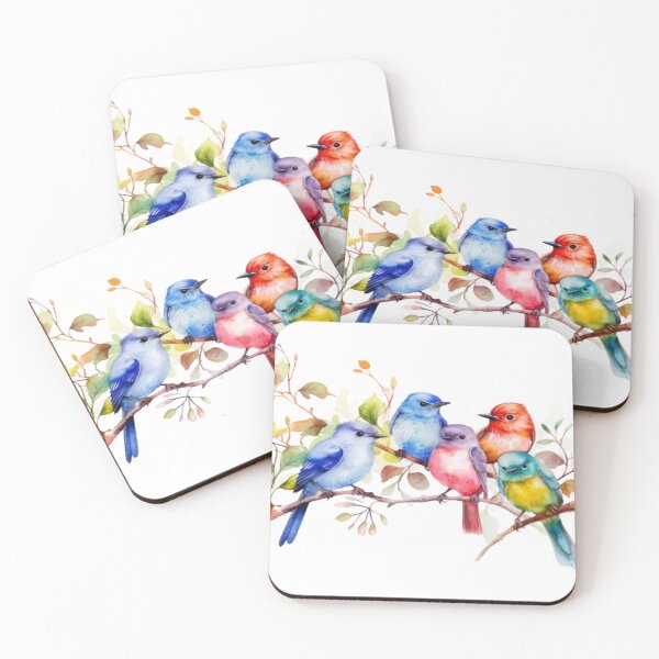 Item preview, Five colorful birds designed and sold by The-Gifted.