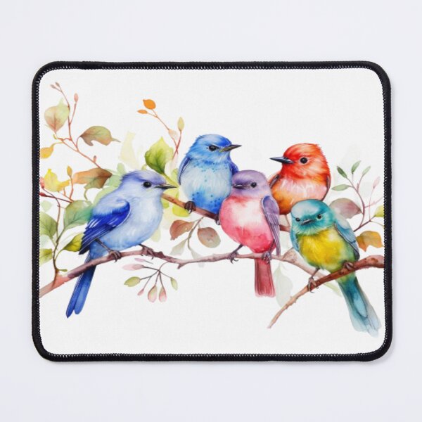 Item preview, Five colorful birds designed and sold by The-Gifted.