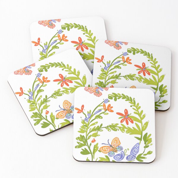 Item preview, Butterfly Whispers Amidst a Tapestry of Blooms designed and sold by Digistorma.