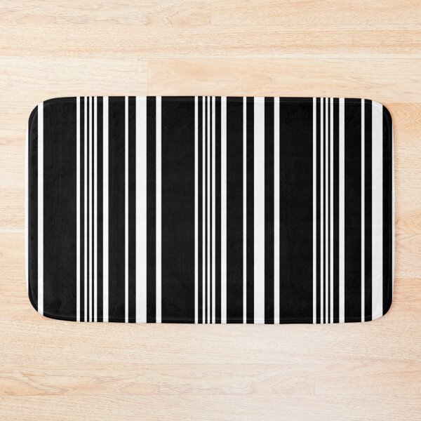 Item preview, Black and White Vertical Stripes Pattern designed and sold by MaedK.