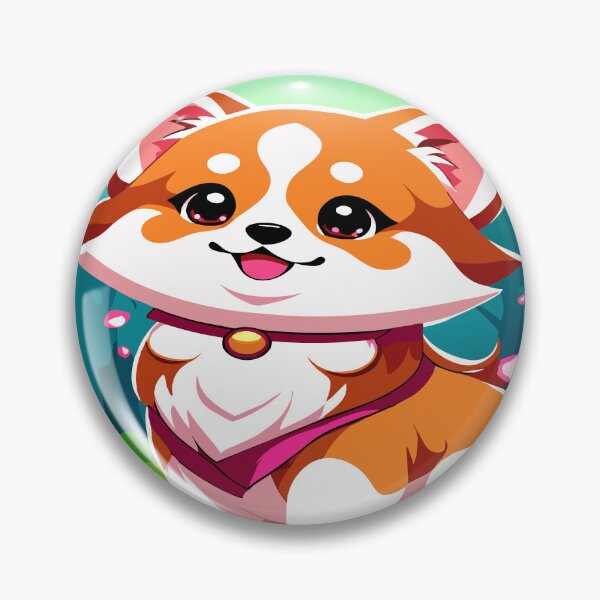 Item preview, Adorable Corgi Delight: A Blossoming Spring Fantasy designed and sold by CutesyKoala.