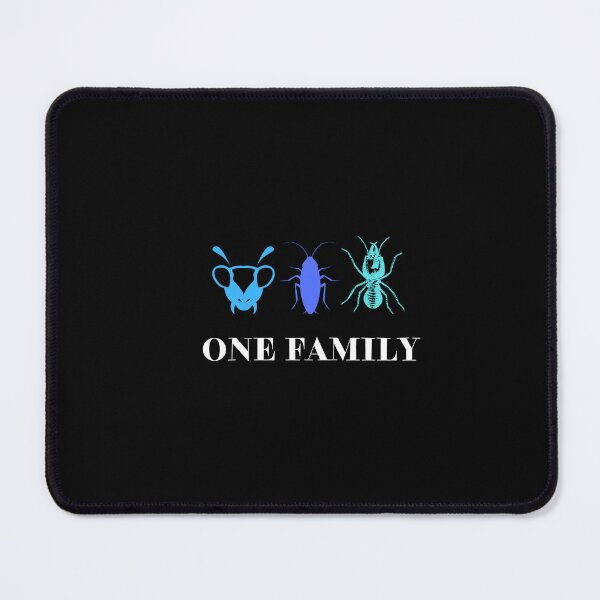 Item preview, Three bugs family - blue designed and sold by VonLogaart.