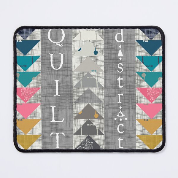 Item preview, QUILT DISTRaCT district, quilt lover flying geese blocks in Imprint design by Katarina Roccella designed and sold by Katarina Roccella.