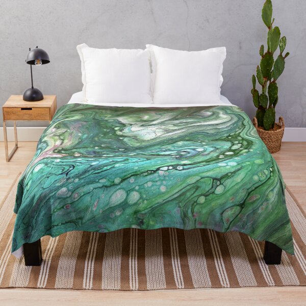 Item preview, Uh Oh 2 Wild Green Abstract designed and sold by Doug Siegel.