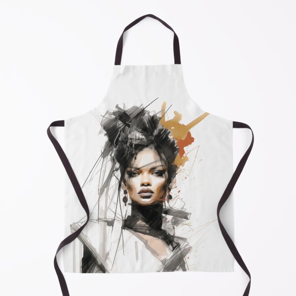 Item preview, Rihanna art portrait designed and sold by AnemochorieArt.