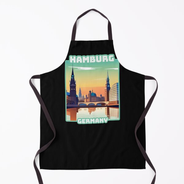 Item preview, Architectural landscape of Hamburg, Germany. Beautiful travel design. designed and sold by Unitepeople.