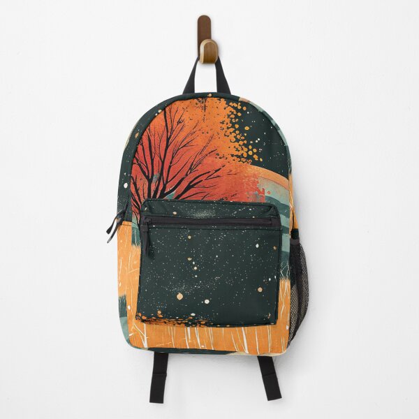 Item preview, Fantastic landscape with a big moon designed and sold by randrdesign.