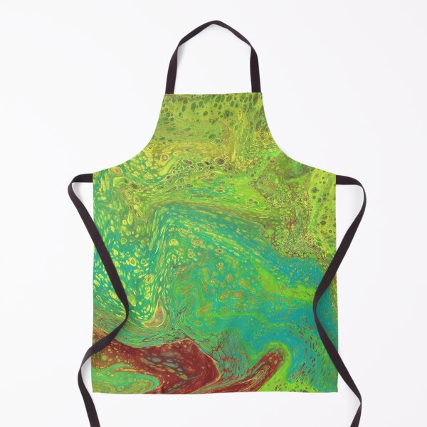 Item preview, Vegabound Dreams 1 Bright Abstract Lime Green designed and sold by Doug Siegel.