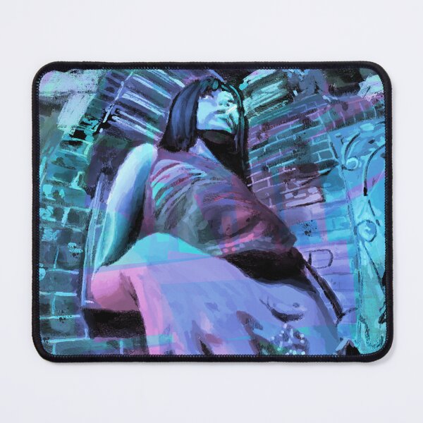 Item preview, Colorful Girl In Bar designed and sold by celestialethere.