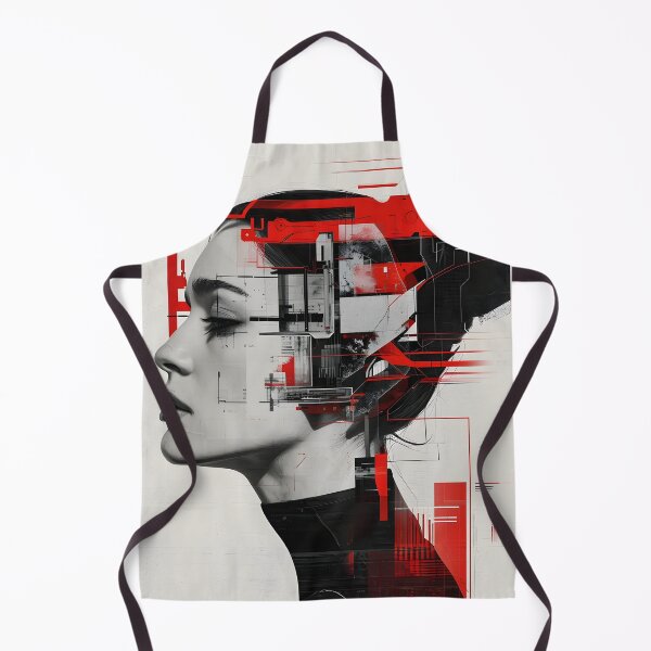 Item preview, Portrait of a cyberpunk girl designed and sold by Blissandlove.