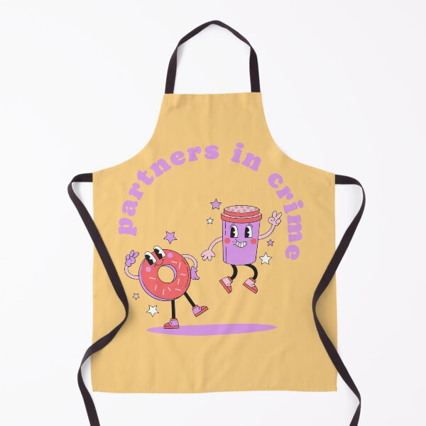 Item preview, Partners in Crime - Coffee & Donuts designed and sold by jennlcollier.