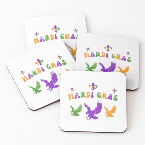 Item preview, Funny Eagle With happy Mardi Gras, Be Ready For Mardi Gras designed and sold by ArtByKatti.