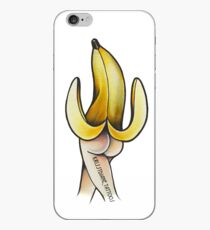 Banana butt iPhone Case