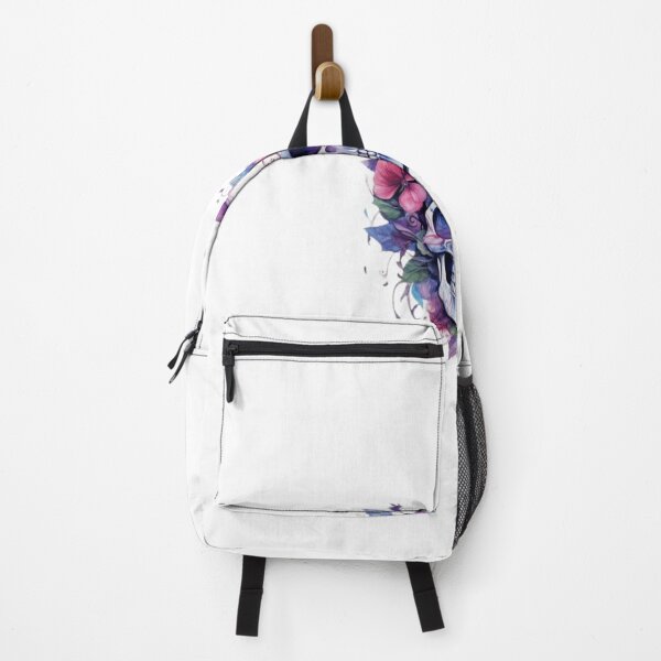 Item preview, flowery skull with patterns designed and sold by ale2205.