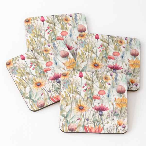 Item preview, small flowers in the meadow designed and sold by elegantpaterns.