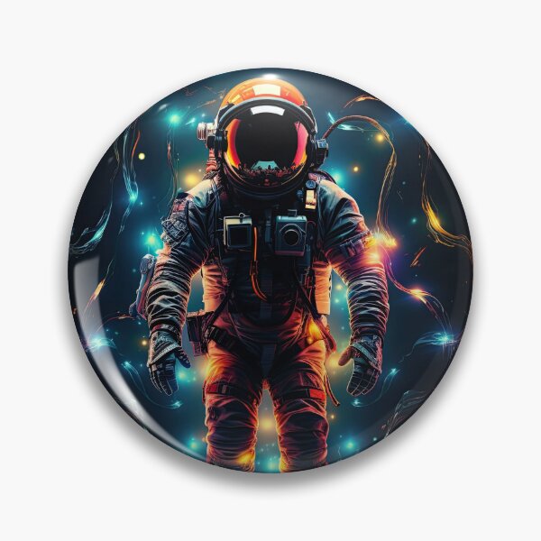 Item preview, Neon Astronaut in Space 1 designed and sold by 3 CITIES.