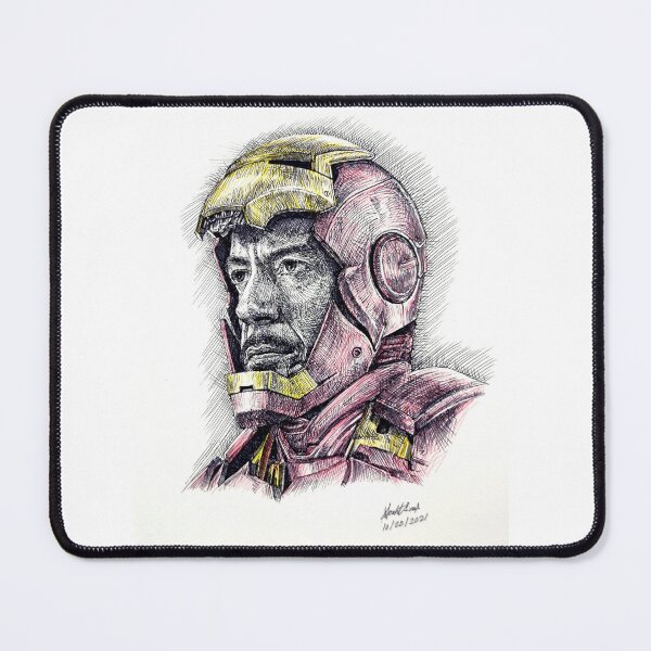 Item preview, Iron S Helmet Mixed Media Artwork designed and sold by noahsian777.