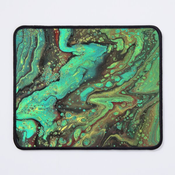 Item preview, Yakety 2 Bold Green Abstract Acrylic designed and sold by Doug  Siegel.