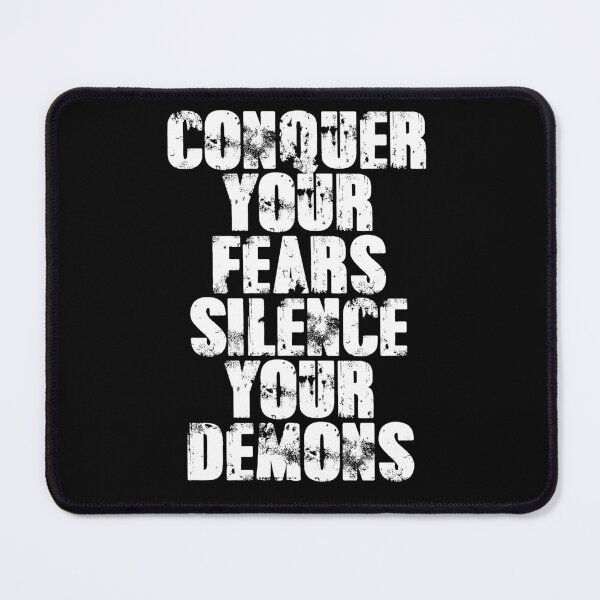 Item preview, Conquer your fears silence your demons designed and sold by redwolf92.