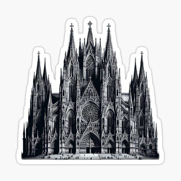 Item preview, cathedral designed and sold by Greydate.