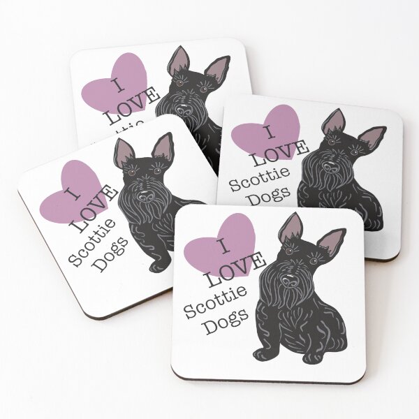 Item preview, I love Scottie dogs valentine designed and sold by Janpaints22.
