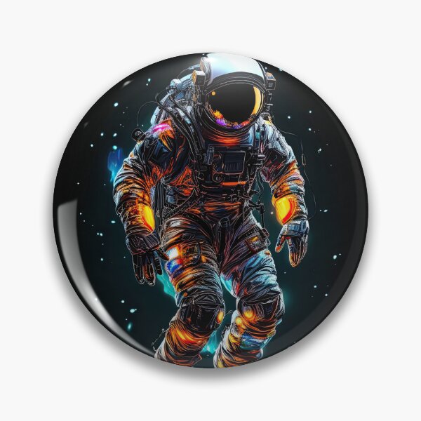 Item preview, Neon Astronaut in Space 2 designed and sold by 3 CITIES.