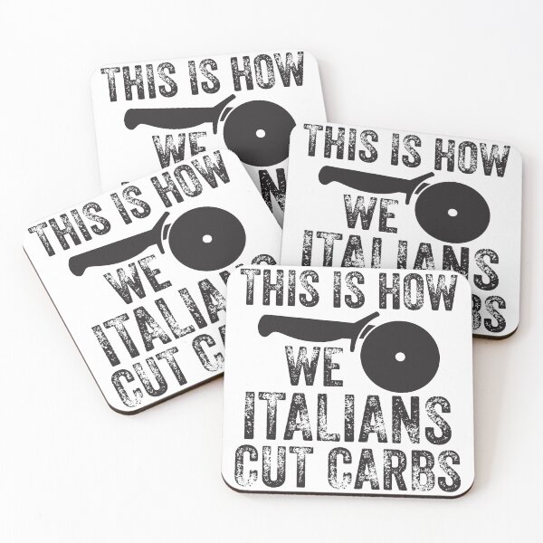 Item preview, This Is How We Italians Cut Carbs Pizza Funny Italian Joke designed and sold by teeshop87.