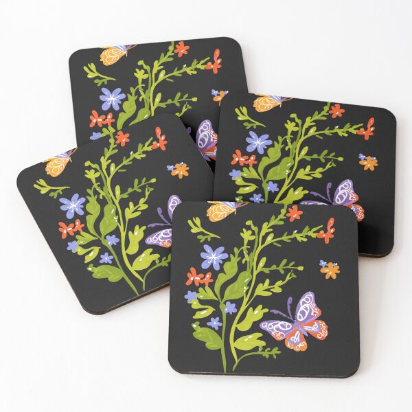 Item preview, Majestic Butterflies Amid Lush and Lovely Florals designed and sold by Digistorma.