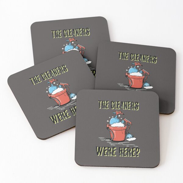 Item preview, Cool shirt for those who like cleaning- 'THE CLEANERS WERE HERE!' designed and sold by Gadget80.
