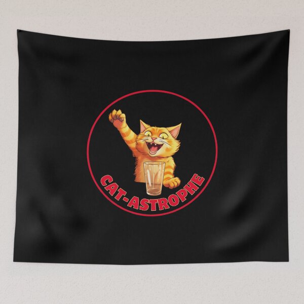 Item preview, Cat-astrophe project. designed and sold by MillennialsArt.