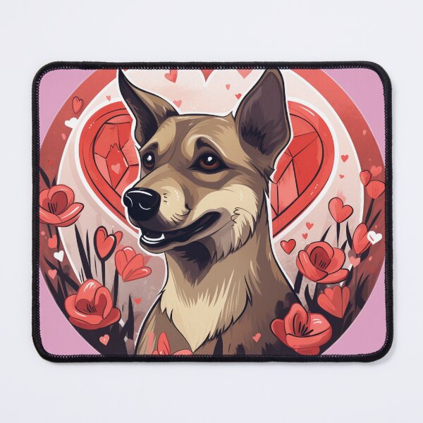 Item preview, Valentine Space Dog Stickers Galactic Wonders Vibrant Space and Planet Sticker Collection Jospeh designed and sold by UncleFizziwigs.