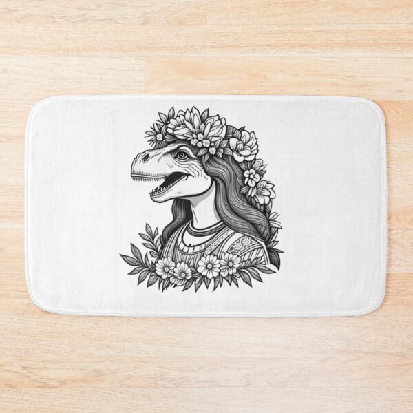 Item preview, Black and White Line Virgin Rex designed and sold by ColorburstCabin.