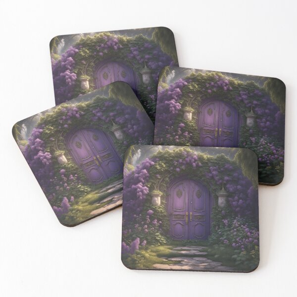 Item preview, A Secret Garden With A Violet Door designed and sold by MoriFantasy.